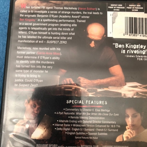 Suspect zero - Picture 3 of 5